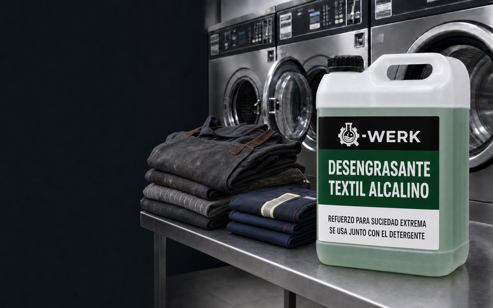 Desengrasante textil alcalino Q-WERK