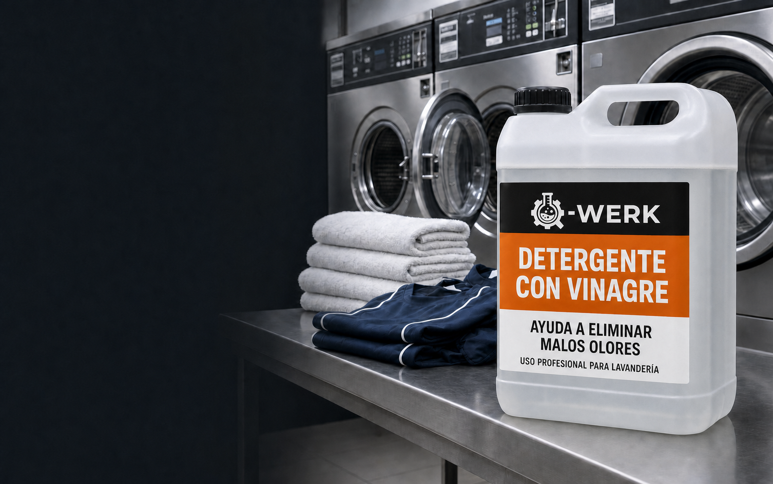 Detergente con vinagre Q-WERK